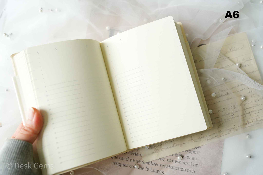 MD Notebook Diary 2023 - One Day One Page - A6