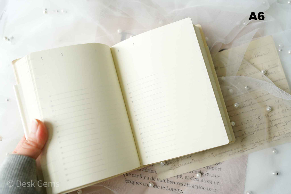 MD Notebook Diary 2023 - One Day One Page - A6
