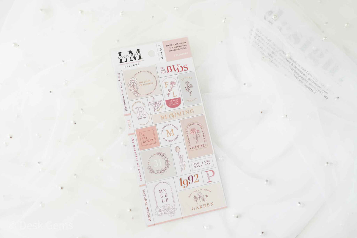 Mind Wave Logo Stickers  - Flower