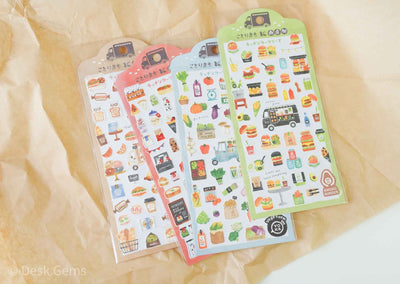 Mind Wave Kotorimachi Stickers - Food Truck Series 