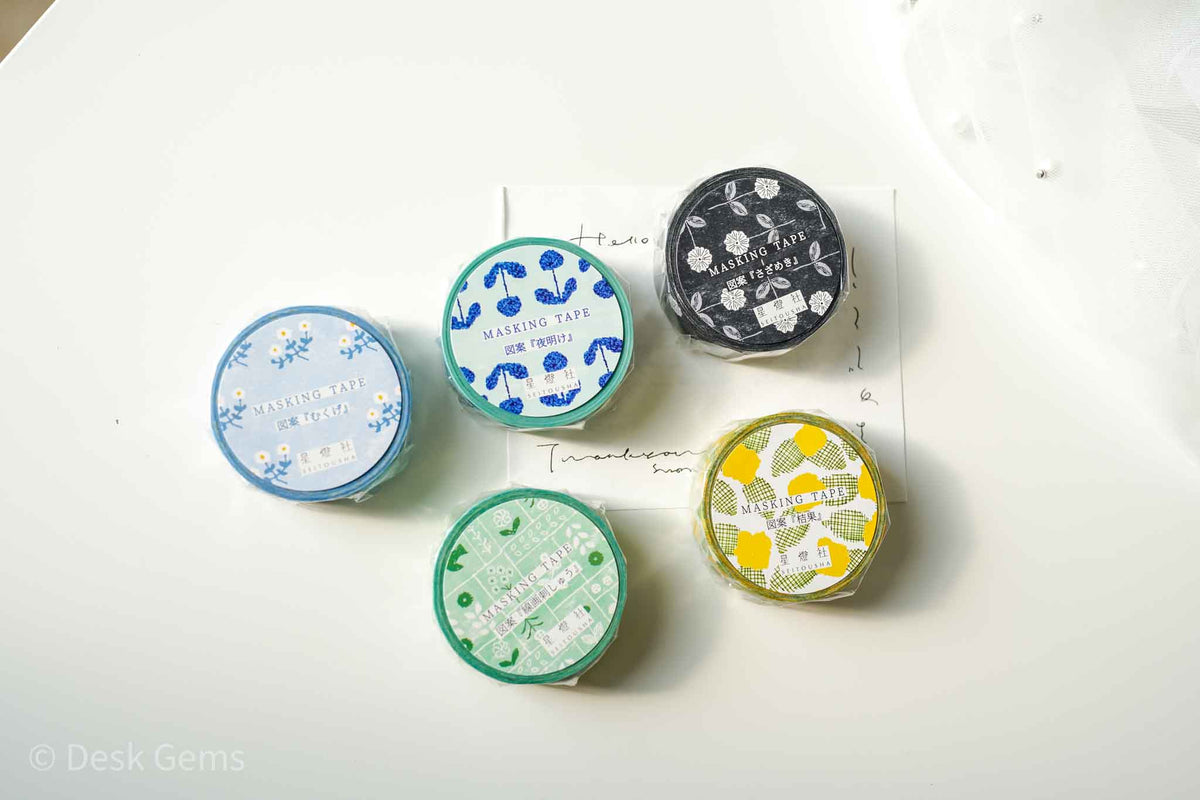 Seitousha Original Washi Tapes - Vol. 12 