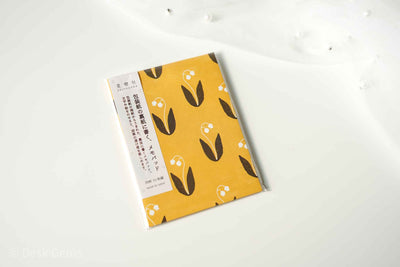 Seitousha Wrapping Paper Memo Pad - Lily of the Valley