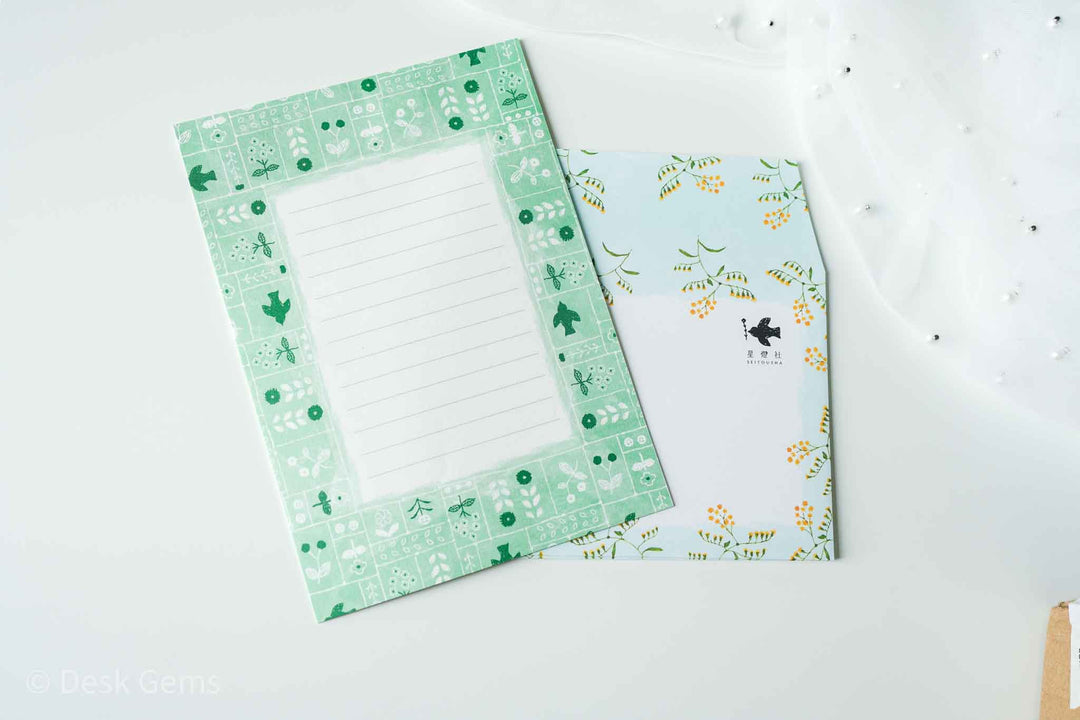 Seitousha Letter Set - Yukifumi (Snow)