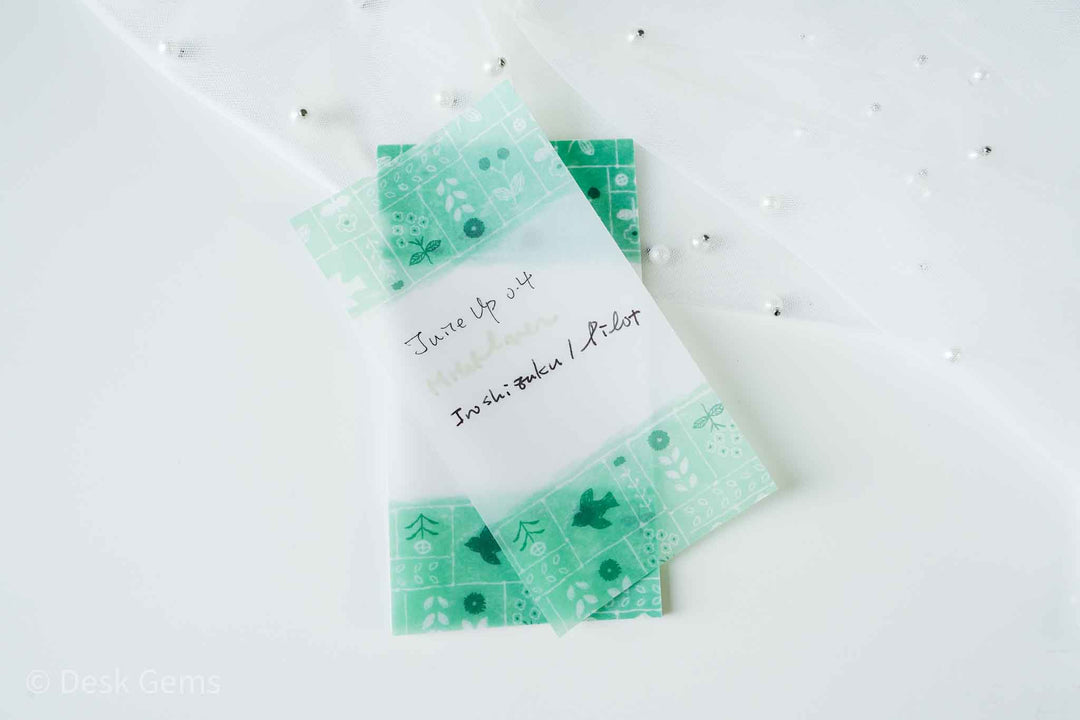 Seitousha Vellum Paper Memo Pad 