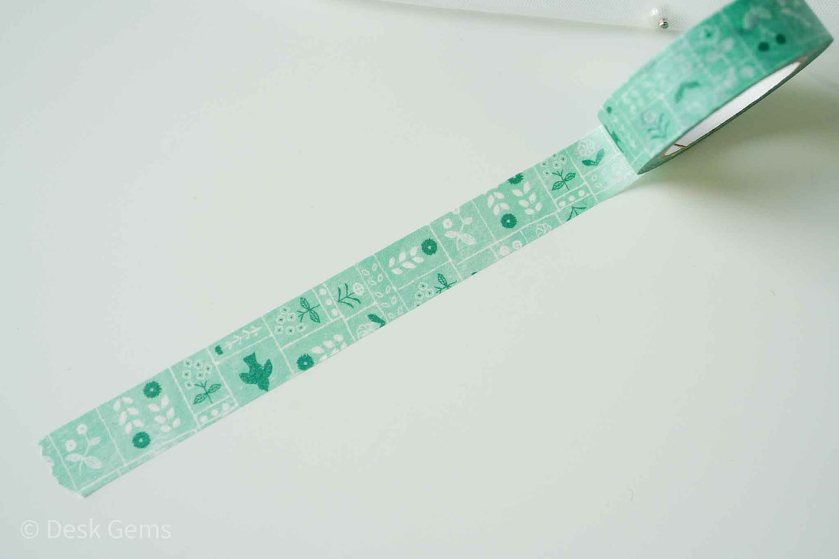 Seitousha Original Washi Tapes - Vol. 12  -  Line Art Embroidery