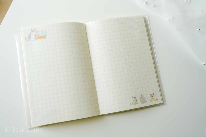 Midori 2023 B6 Pocket Diary - Cat (Japanese) 