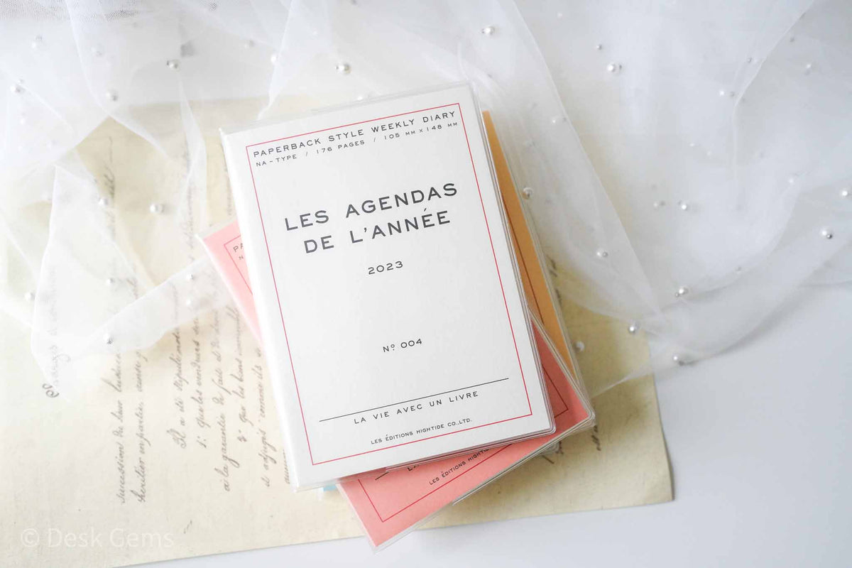 Hightide Planner LES AGENDA DE L'ANNÉE 2023 - A6 Block 