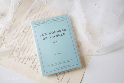 Hightide Planner LES AGENDA DE L'ANNÉE 2023 - A6 Block - Mint