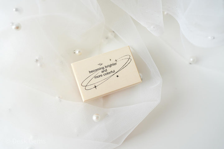 Sue Sauce Vol.9 Rubber Stamp - Stars and Wishes(New Summer 2022) - Becoming Brighter 