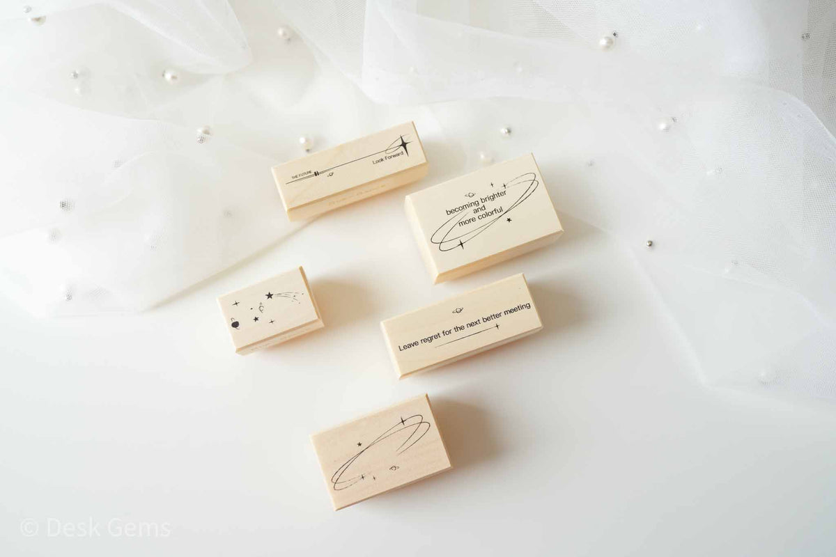 Sue Sauce Vol.9 Rubber Stamp - Stars and Wishes(New Summer 2022) 