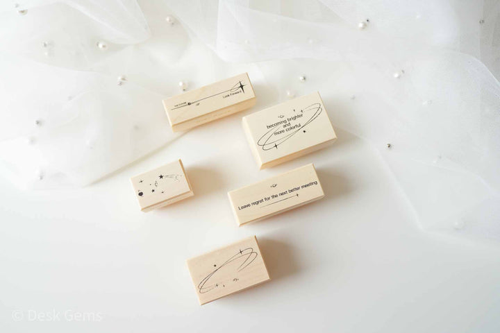 Sue Sauce Vol.9 Rubber Stamp - Stars and Wishes(New Summer 2022) 
