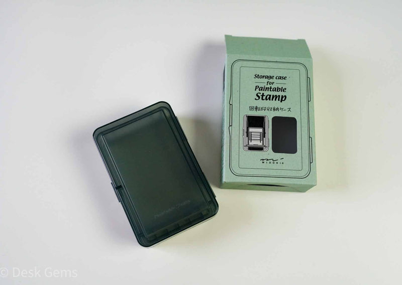 Midori Rotating Paintable Stamp Storage Case 