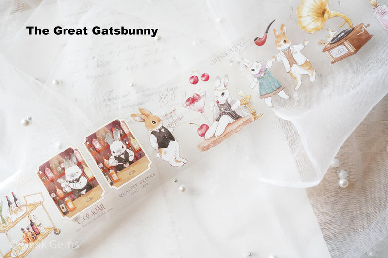 Kumayankee Bunny PET Tapes - The Great Gatsbunny
