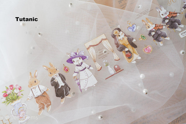 Kumayankee Bunny PET Tapes - Tutanic