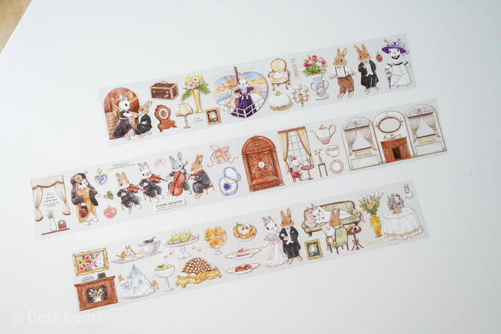 Kumayankee Bunny PET Tapes - Tutanic