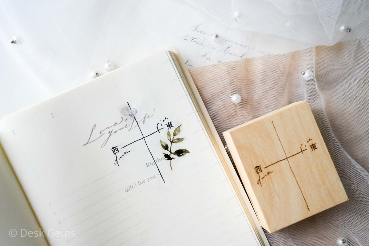 Phavourite PC Rubber Stamp - Find Your Compass 