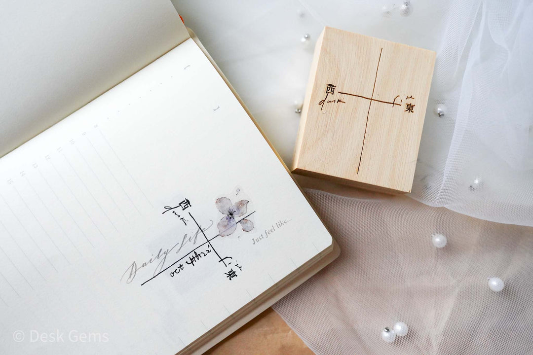 Phavourite PC Rubber Stamp - Find Your Compass 