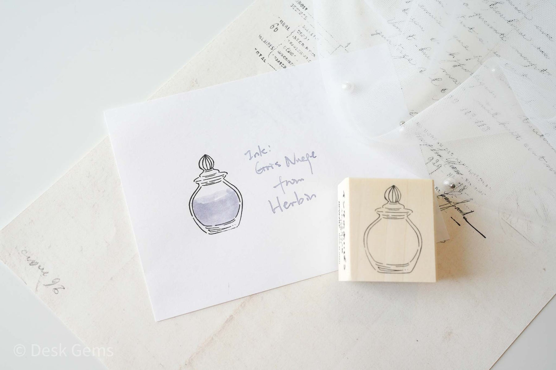 Product Preview: Ink Bottle Rubber Stamps (Shameless Plug) - The  Well-Appointed Desk