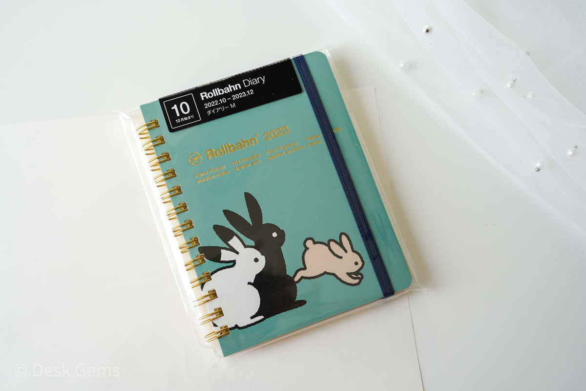 Rollbahn 2023 Planner - Year of the Rabbit - Green