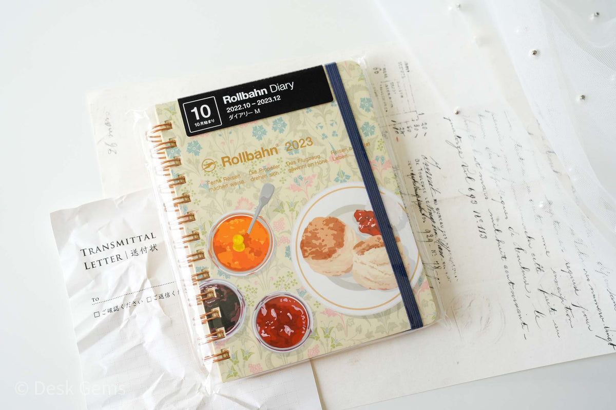 Rollbahn 2023 Planner - Tea Time - Yellow