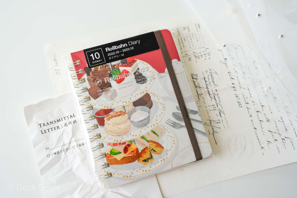 Rollbahn 2023 Planner - Tea Time - Red