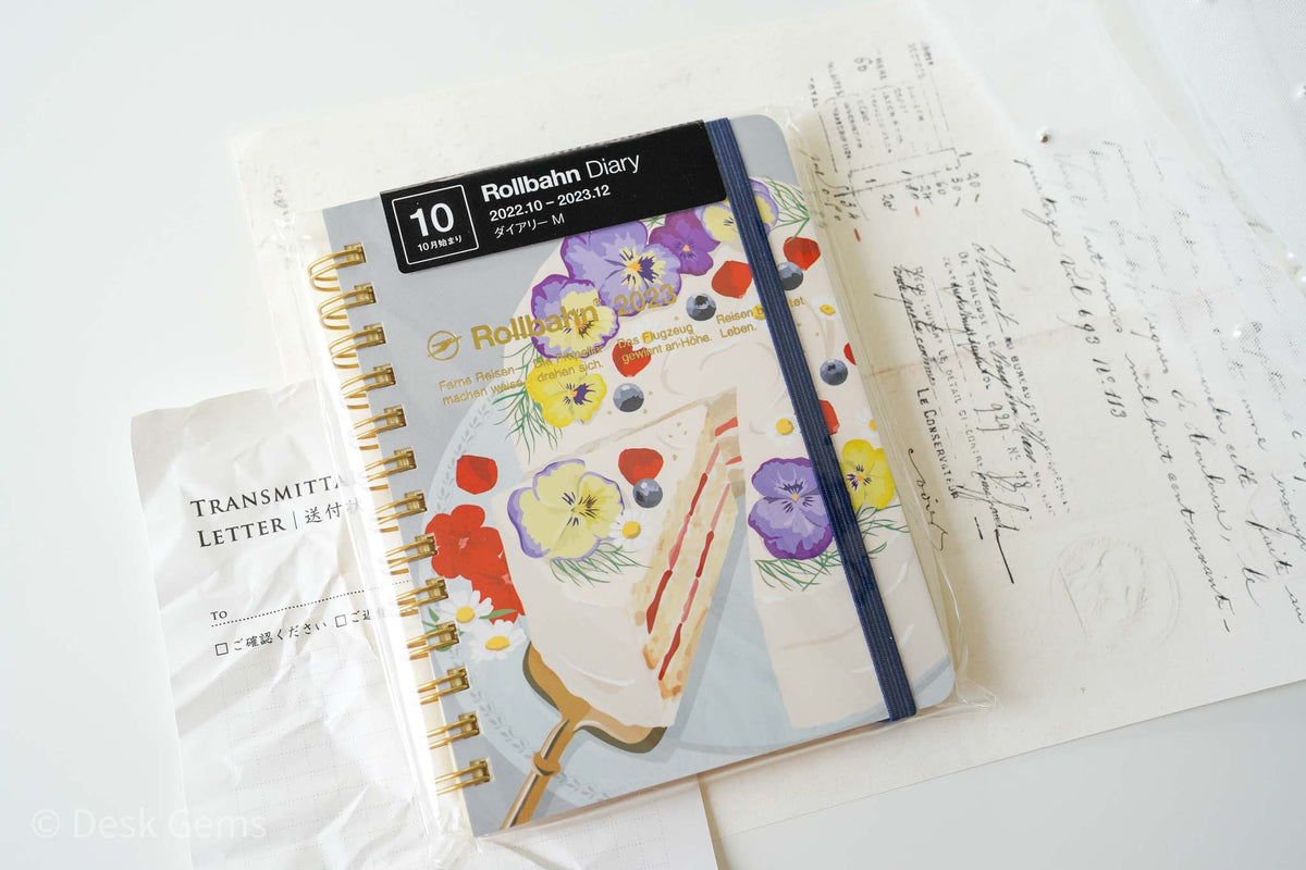 Rollbahn 2023 Planner - Tea Time - Blue