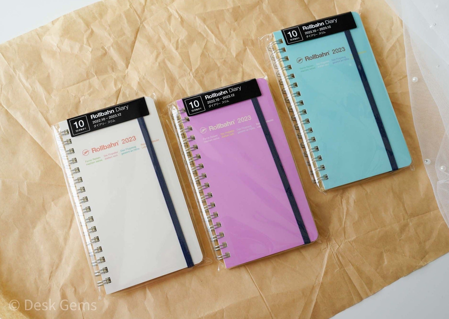 Rollbahn 2023 Slim Planner – Desk Gems