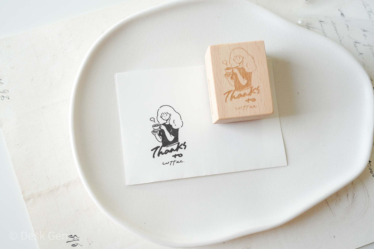 Watch_Them Original Stamp - Thanks to Coffee and Kitty - Thanks to Coffee