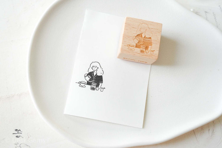 Watch_Them Original Stamp - Thanks to Coffee and Kitty - Monday Morning 
