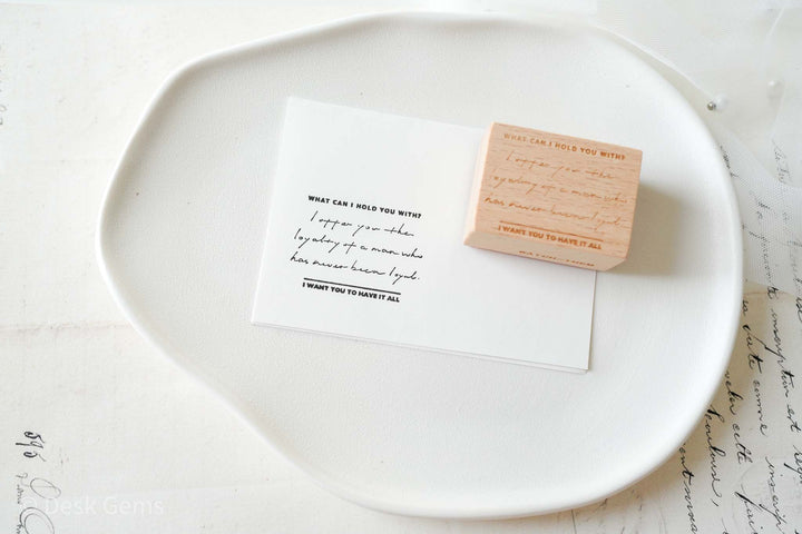 Watch_Them Original Stamp - Give me a Frame - What can I Hold you With