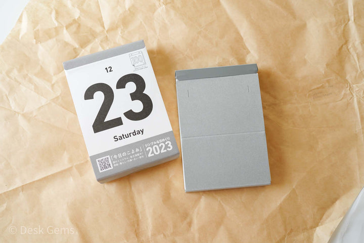 Shinnippon 2-way Calendar (Tear-off Type) 2023 - Simple