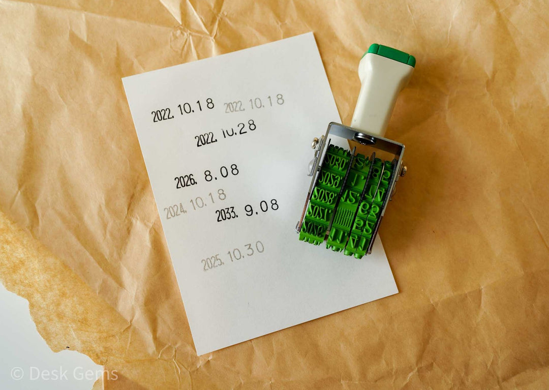 SANBY Simple Rotating Dater Stamp - Large
