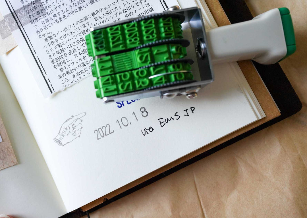 SANBY Simple Rotating Dater Stamp 