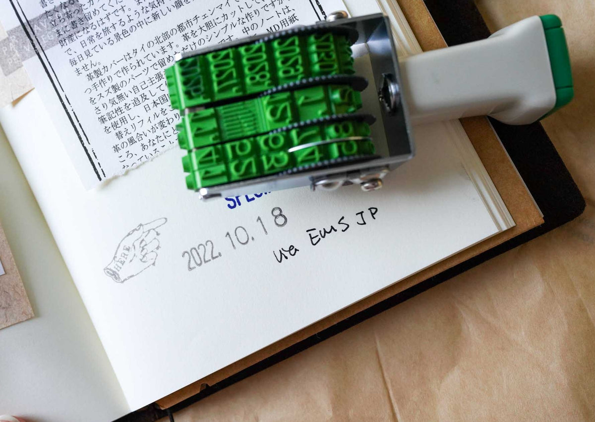 SANBY Simple Rotating Dater Stamp 