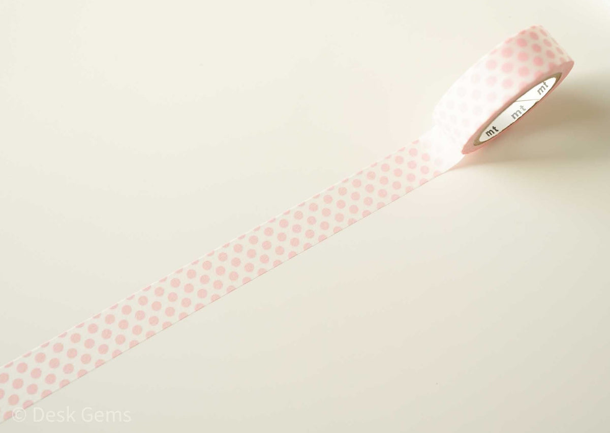 MT Washi Tape - Strawberry Milk Dots 