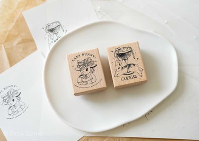 Kumayankee Bunny Rubber Stamps 