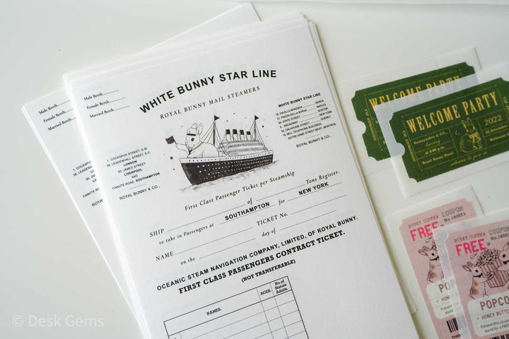 Kumayankee Ephemera Paper Bundle Set B