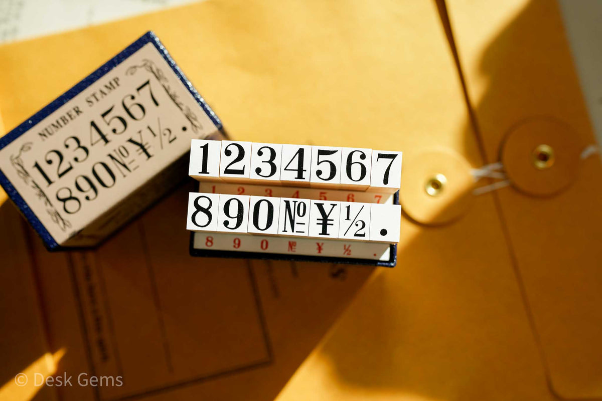 Kodomo No Kao Classic Numbers Stamp