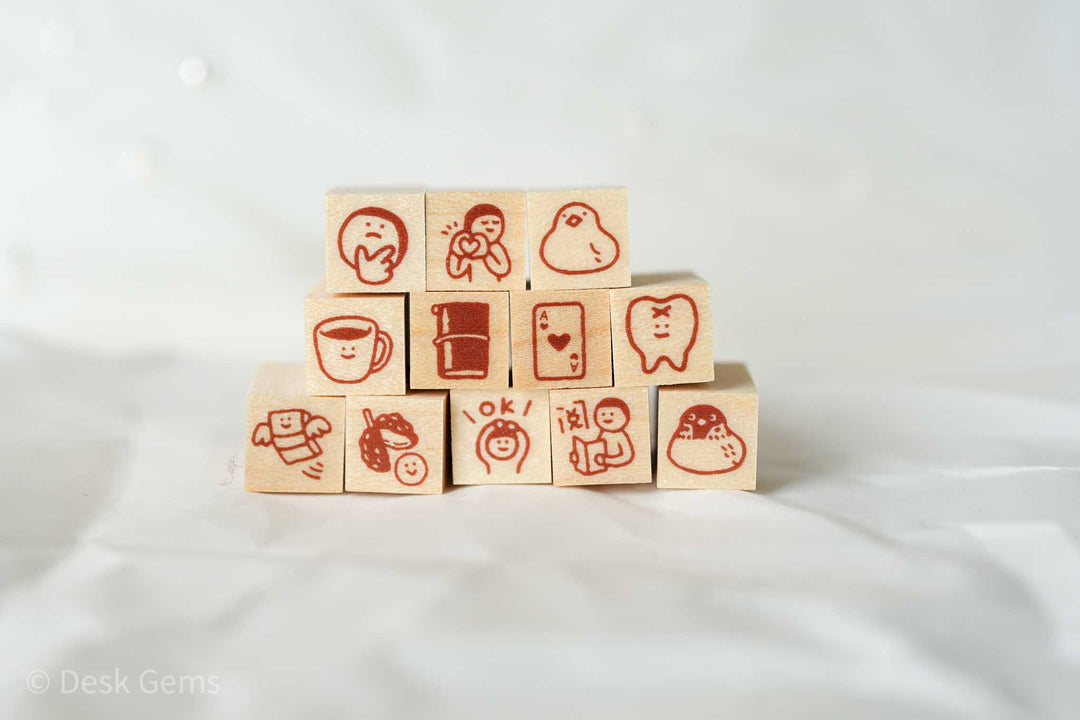 Littlelu Mini Stamps - 1 x 1 cm 