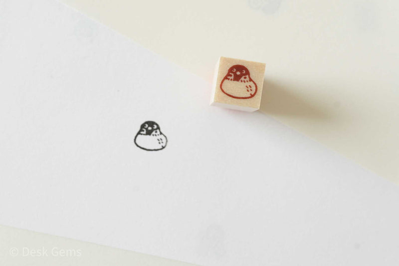 Littlelu Mini Stamps - 1 x 1 cm - Sparrow