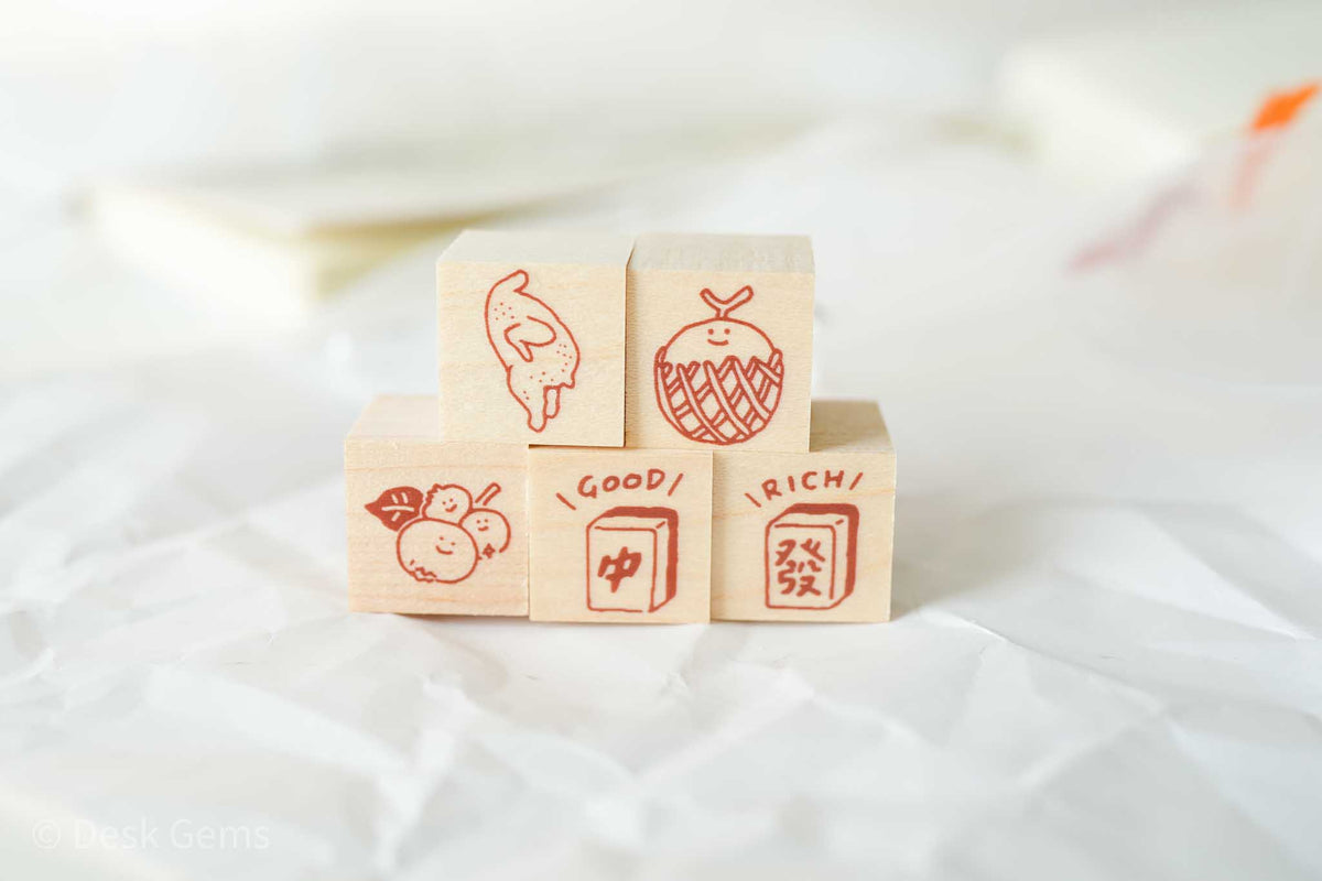 Littlelu Mini Stamps - 2 x 2 cm 