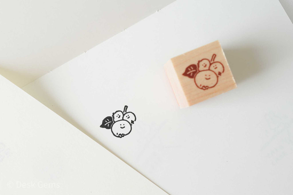 Littlelu Mini Stamps - 2 x 2 cm - Blueberries