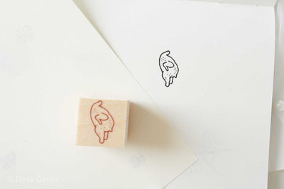 Littlelu Mini Stamps - 2 x 2 cm - Roast Chicken