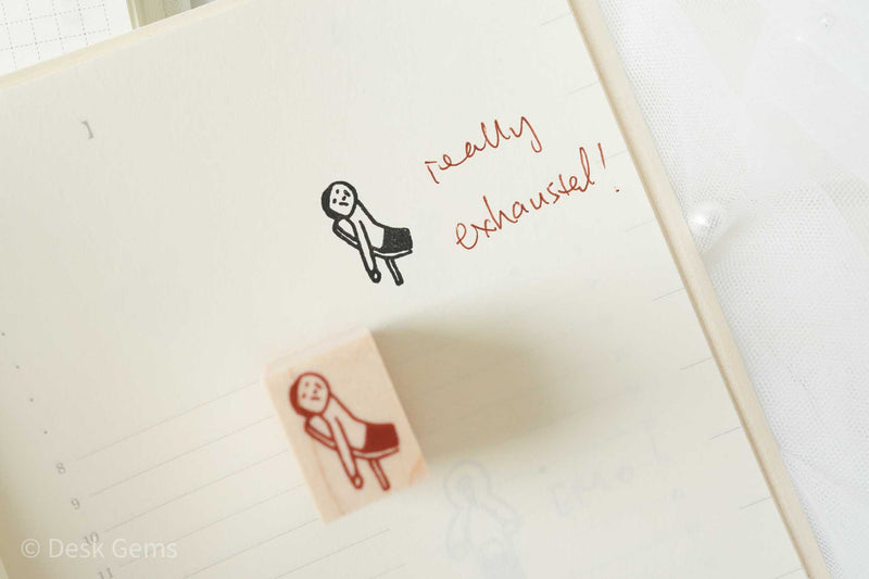 Littlelu Lifestyle Stamps - Exhausted