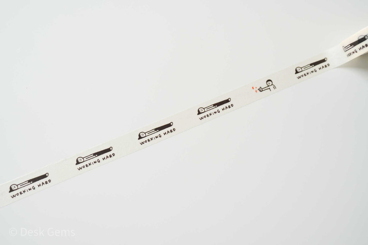 Littlelu Working Hard Washi Tape 