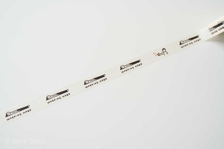 Littlelu Working Hard Washi Tape 