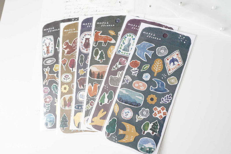 Mind Wave Forest Animal Stickers