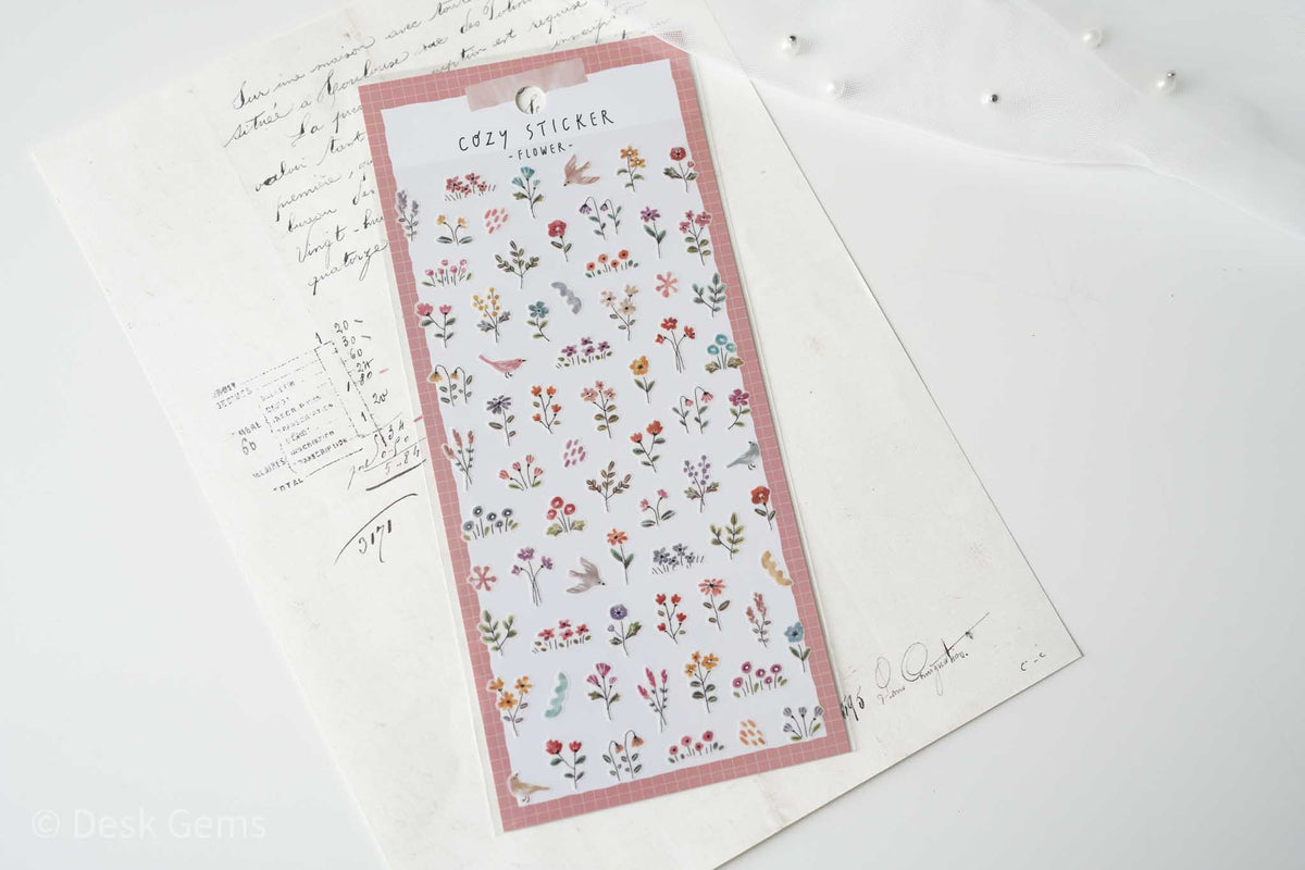 Mind Wave Cozy Life Stickers - Flower