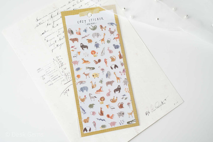 Mind Wave Cozy Life Stickers - Animal