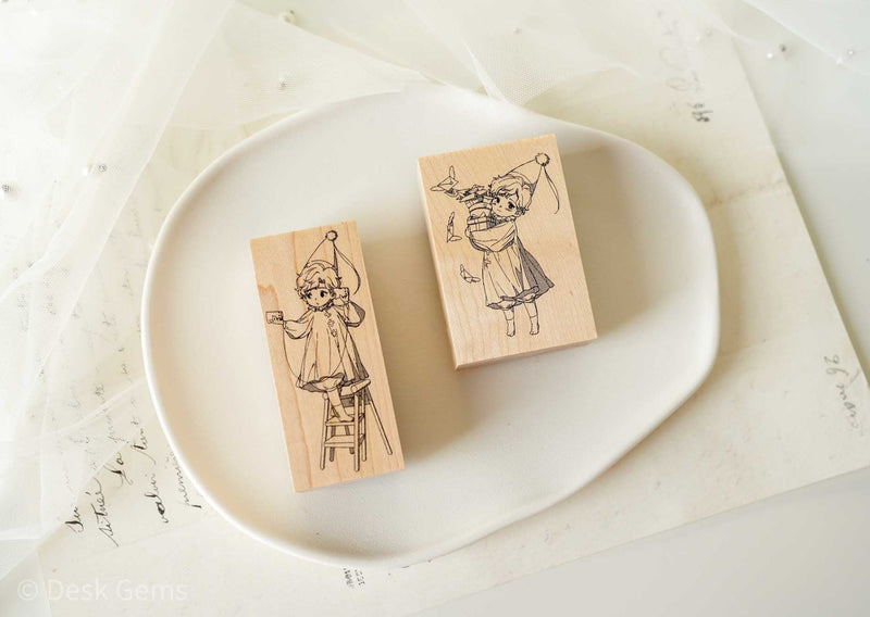 Like Studio Original Rubber Stamps - Holiday Faries 